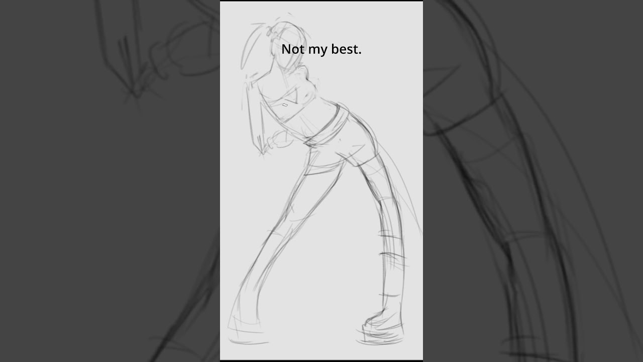 Studying Gesture Drawing until I get good - Day 18 | 