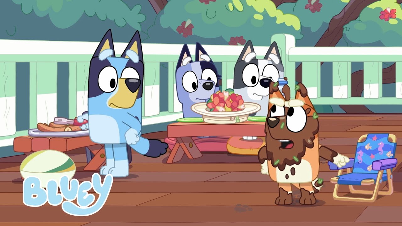 Crianças que fingem ser Pais Bluey Português Brasil Canal Oficial