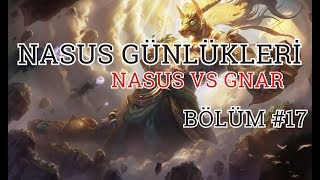 Sezon 89 Dünya Nasus 1.Si̇ Tâo Vs Gnar Nasus Öğretici Oynanış Nasus Günlükleri