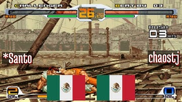 FT10 @svcsplus: *Santo (MX) vs chaostj (MX) [SNK vs Capcom Chaos Super Plus svc Fightcade] Jan 7