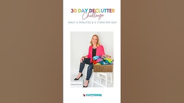 5 Minute Decluttering