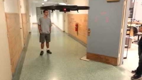 AR.Drone 2.0 Successful Tag Detection and Approach to 2.0m