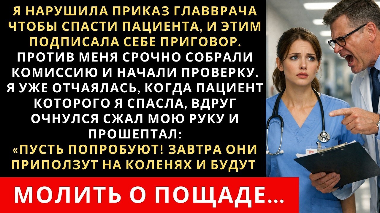 Я ослушался главврача ради спасения пациента — и разрушил свою карьеру