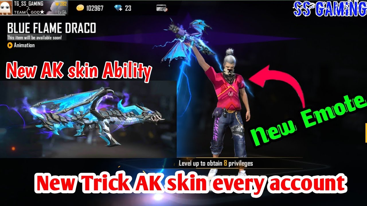How to get Draco ak Freefire || SS Gamingsvo