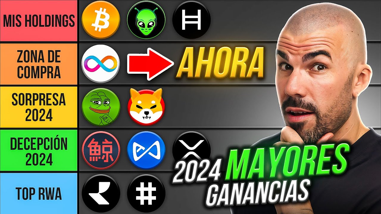 MEJORES ALTCOINS para COMPRAR ANTES Del BULLRUN 2024 (ÚLTIMA OPORTUNIDAD)