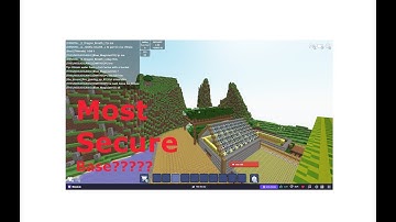 This is the MOST SECURE BASE in Bloxd.io!!!!!