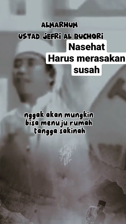 Nasehat || U.J.E | Harus merasakan susah #shorts