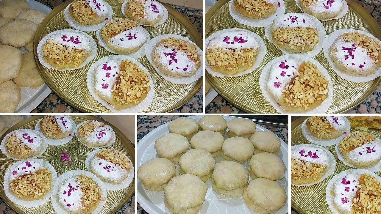 بسيطلات صغار بالدجاج واللوز بطريقة سهلة وكمية كثيرة