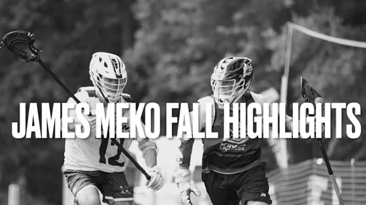 James Meko |Class of 2024| 2022 Fall Lacrosse High...