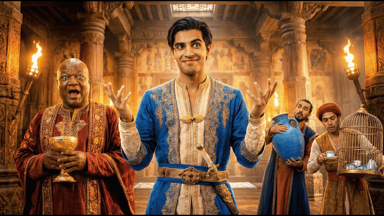 Aladdin Royal Court Scene | Funny Palace Gifts Moment