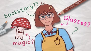 I designed the protagonist of my cozy INDIE game!