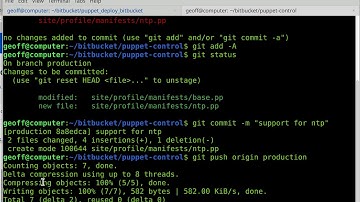 Puppet Deploy for Bitbucket Server - Usage
