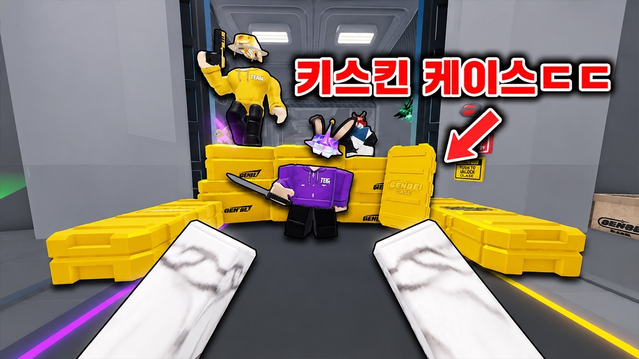 라이벌에서 단한명만 가질 수 있다는 키스킨 케이스를 얻었습니다..