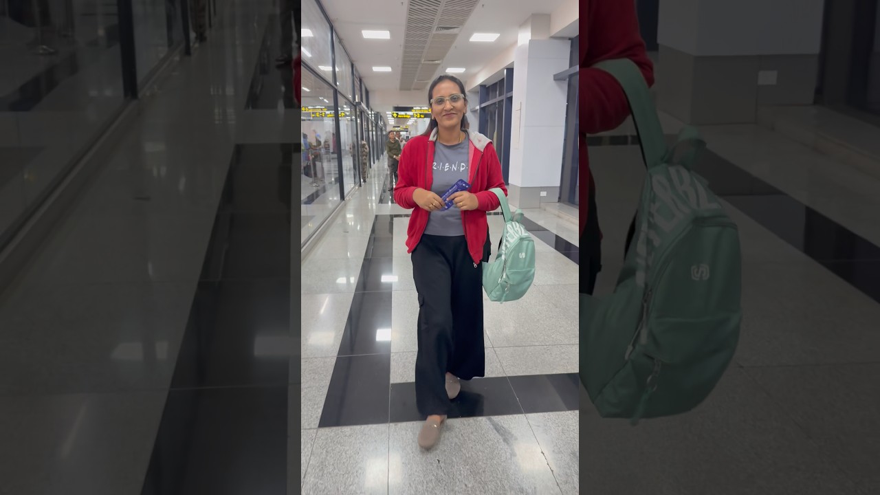 First Time Flight 😢 Bad experience 😅 #sangeethasudhakar