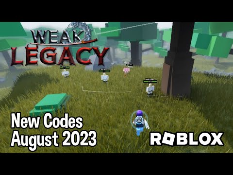 Weak Legacy codes for December 2023