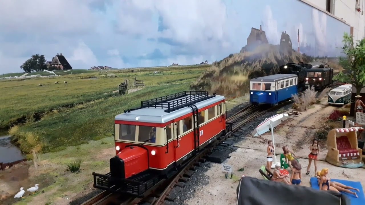 Lipper Modellbautage 2023 - "Schweineschnäuzchen" auf der Nordseeanlage