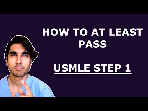 Hoe om minstens PASS de USMLE STAP 1