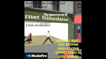 Game terbaru!! Warnet simulator mod apk unlimited money!!!!