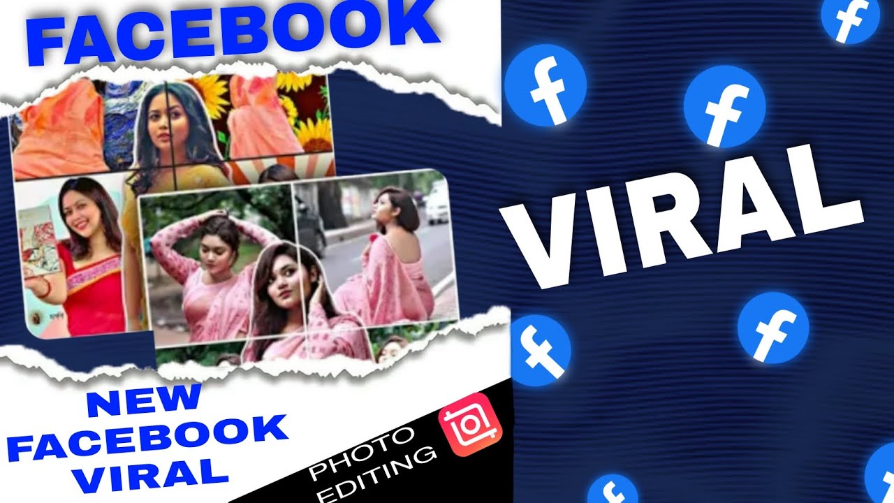 New Trending Facebook Viral Photos Post Grid Collage Photo Edit  In Inshots Video Editor | inshots
