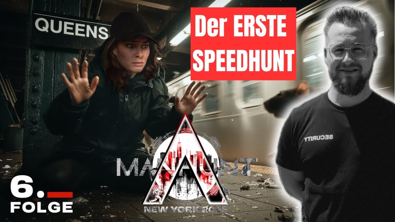 MANHUNT NEW YORK / Der ERSTE SPEEDHUNT der STAFFEL 😱🗽Folge 6 HUNTER KARSTEN reagiert