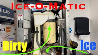 Ice-O-Matic Ice Machine making dirty Ice