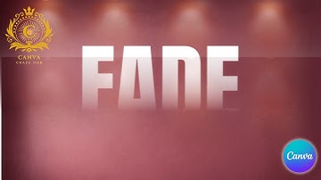 Boost Your Design Skills: Fade & Blend Text with Canva