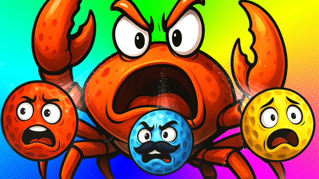 KRAB NIE CHCIAŁ BYŚMY GRALI NA JEGO TORZE | GOLF WITH YOUR FRIENDS