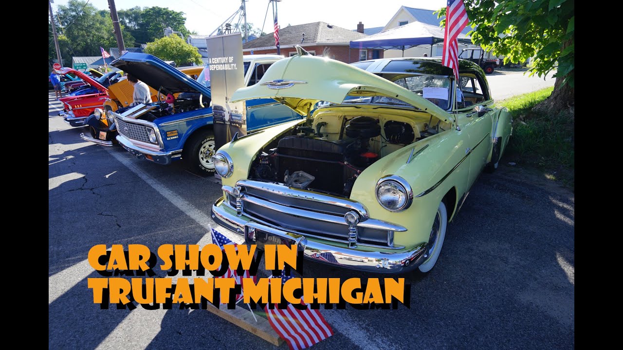 CAR SHOW IN TRUFANT MICHIGAN 8/31/2025