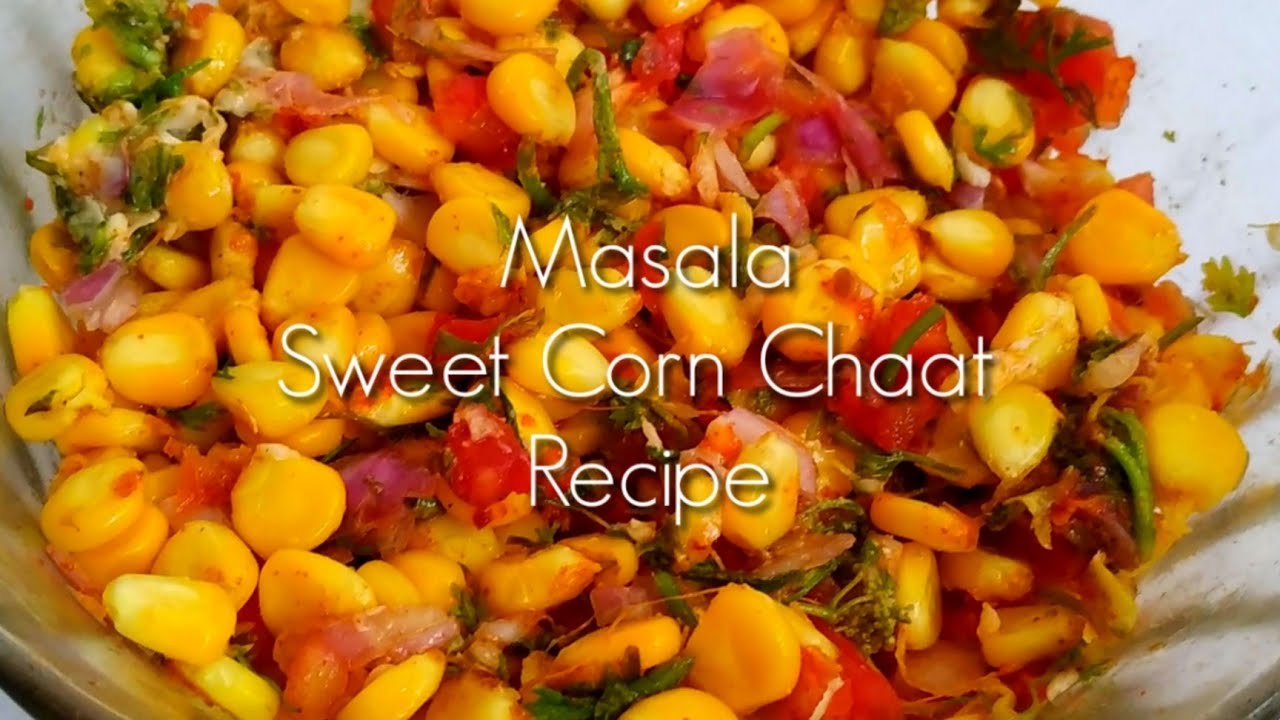 Masala Sweet corn Chaat Recipe - Sweet corn Recipe - easy snacks @healthyandtastychannel | Healthy and Tasty channel