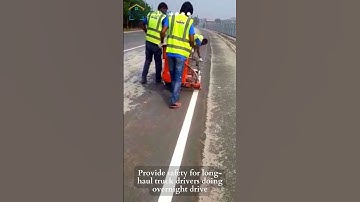 A Closer Look at Road Markings in Dubai | Understanding Road Surface Marking in Dubai | #short