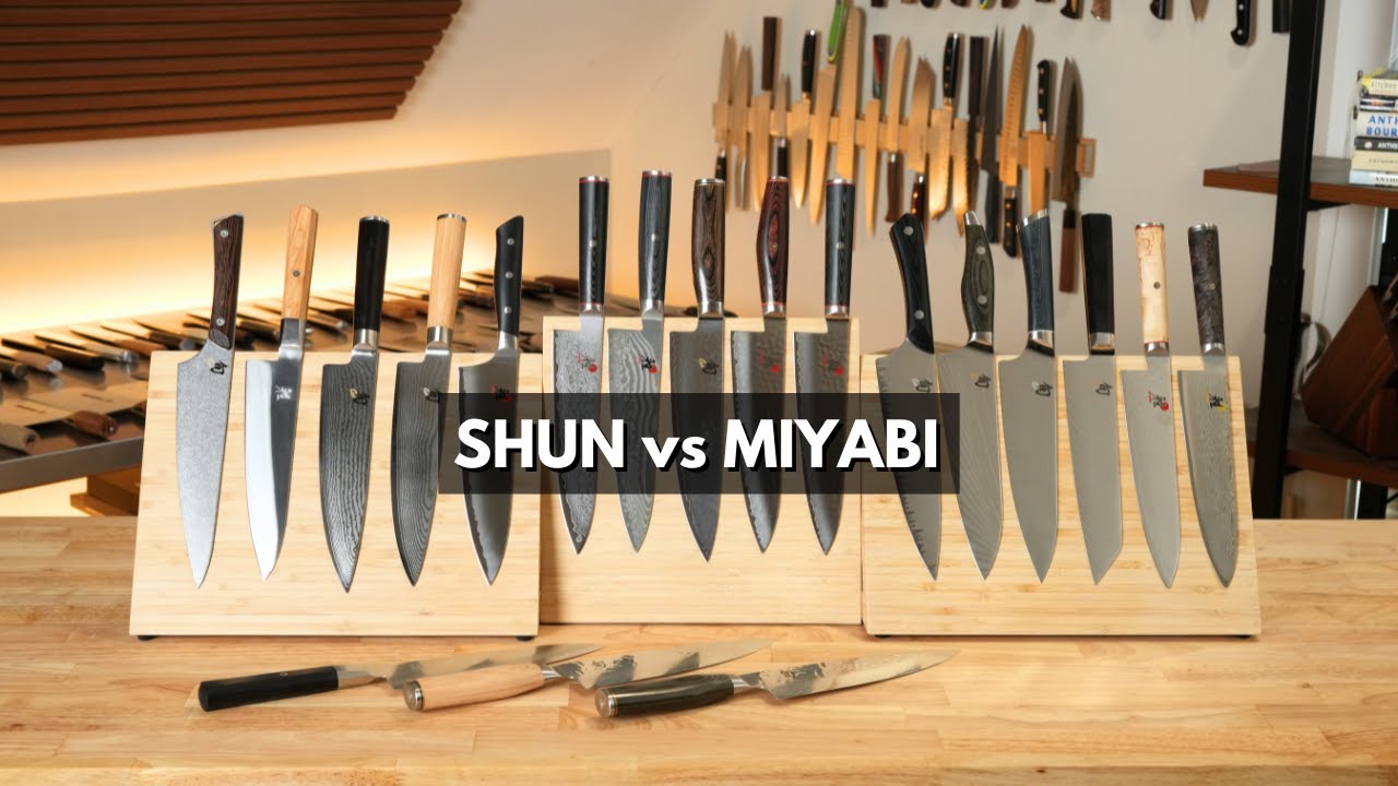 Miyabi Knives: Kaizen, Mizu, Koya, Birchwood, Black & Beyond