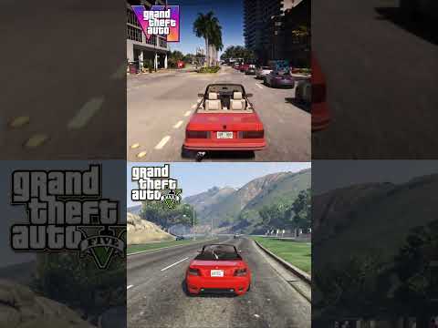 GTA 6 Graphics vs GTA 5 Graphics Evolution