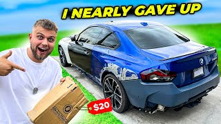 I FIXED MY $3000 TRANSMISSION FOR CHEAP IN MY WRECKED 2023 BMW M240I | PART 8