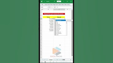 Round to closest 15 minutes Like a pro #Excel #ExcelShorts #ExcelTricks #ExcelHacks #ExcelTips