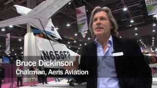 Bruce Dickinson discusses the Eclipse 550 VLJ @ NBAA 2013