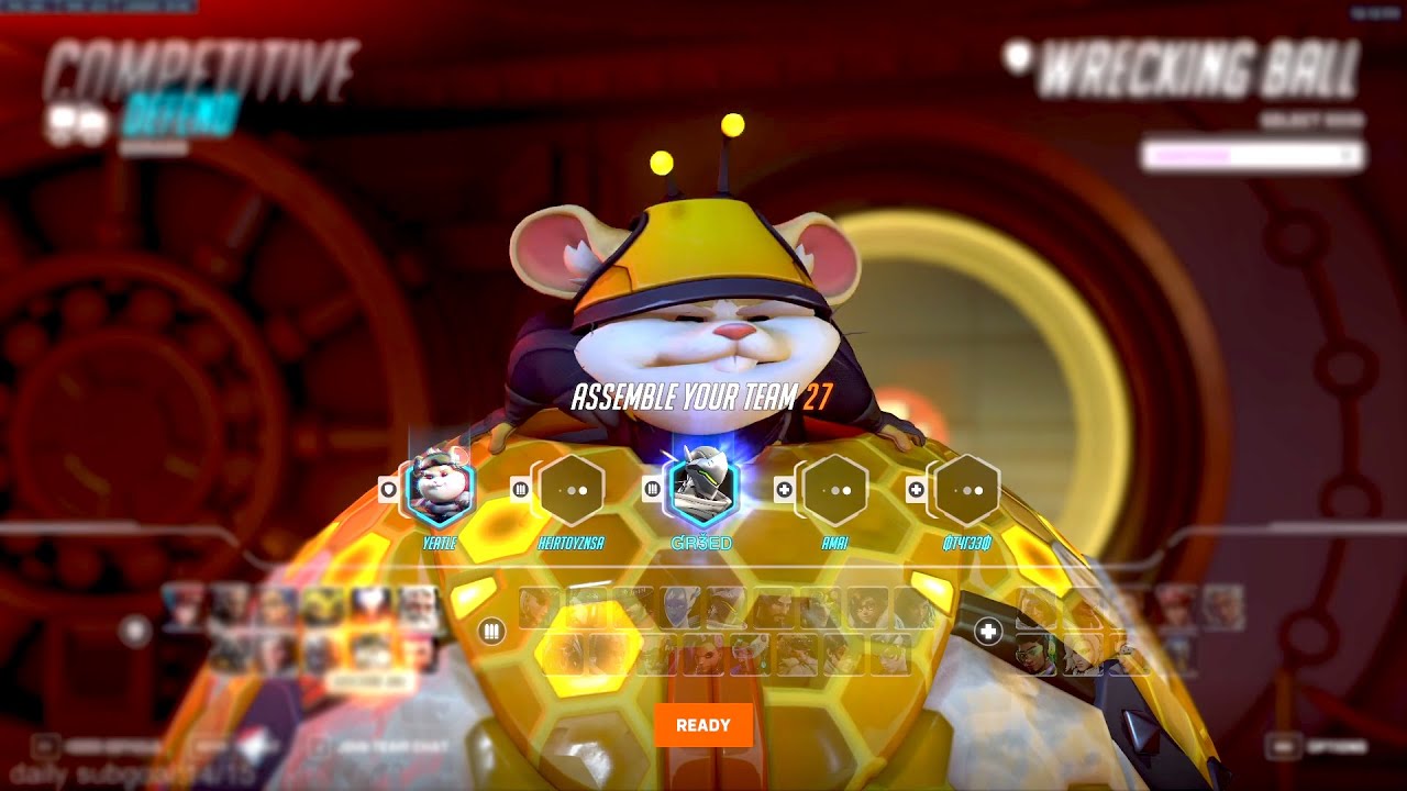 YEATLE HAMMOND GOD - OVERWATCH 2 SEASON 5 TOP 500