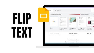 How To Flip Text in Google Slides | Rotating and Mirroring Text | Google Slides Tutorial