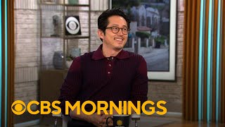 Actor Steven Yeun talks starring with Ali Wong in new series 