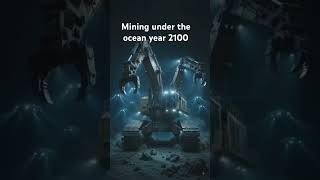Mining under the ocean year 2100 #excavator #futuretechnology #mineverse