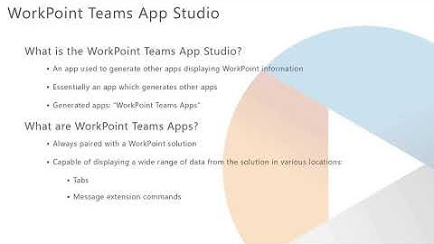 What Is The WorkPoint App Builder