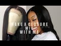 LET’S MAKE A CLOSURE WIG FROM START TO FINISH | PLUCK WITH ME | Sunber Hair