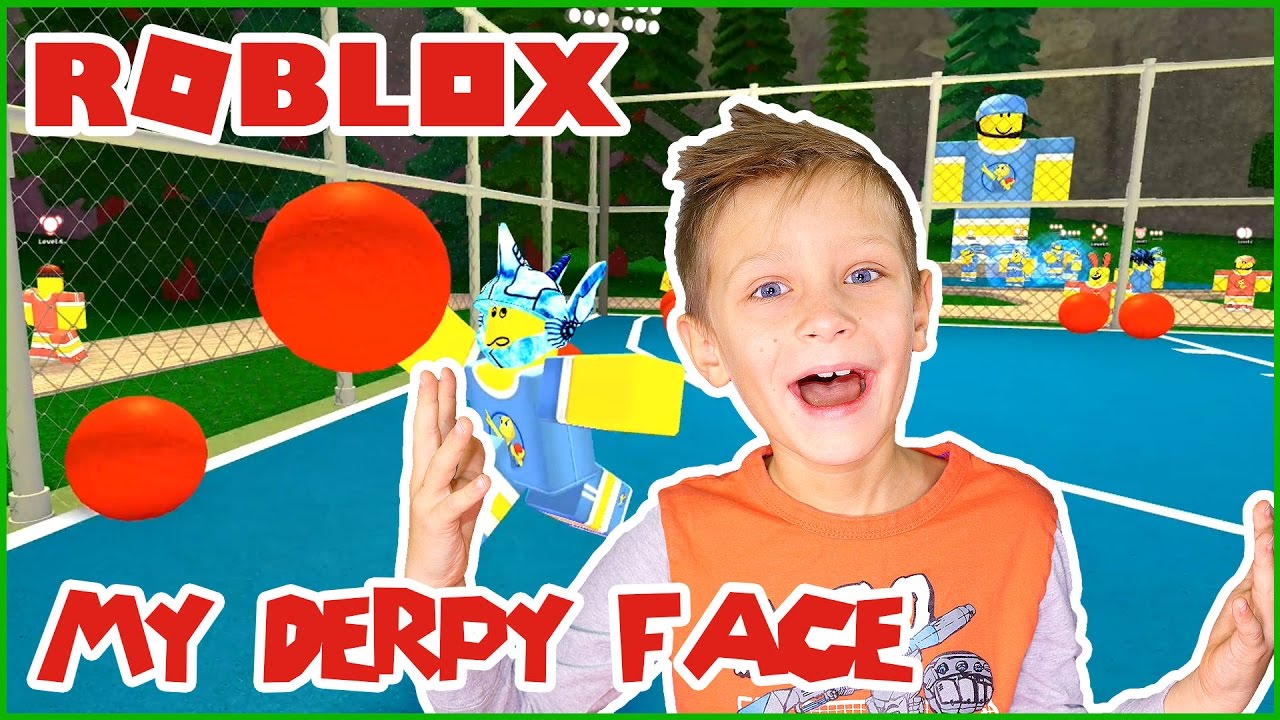 My Derpy Face Roblox Dodgeball Youtube