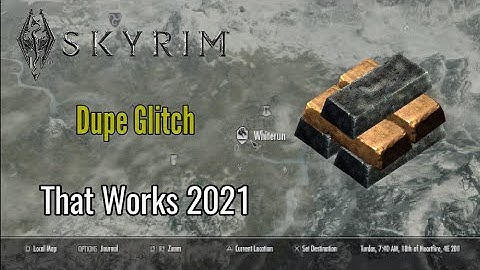 EASY Skyrim Duplication Glitch That Works | 2022