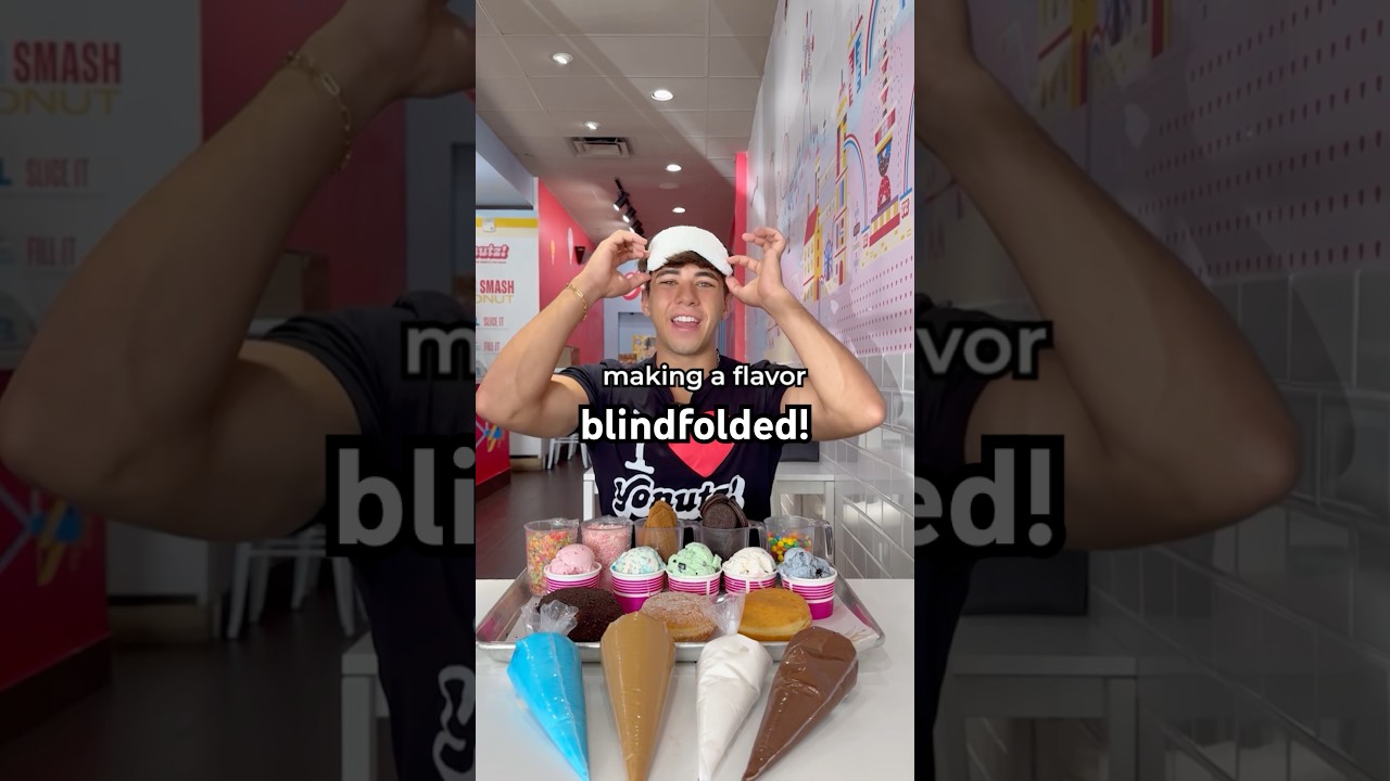 Making a Flavor Blindfolded !! (ib: 