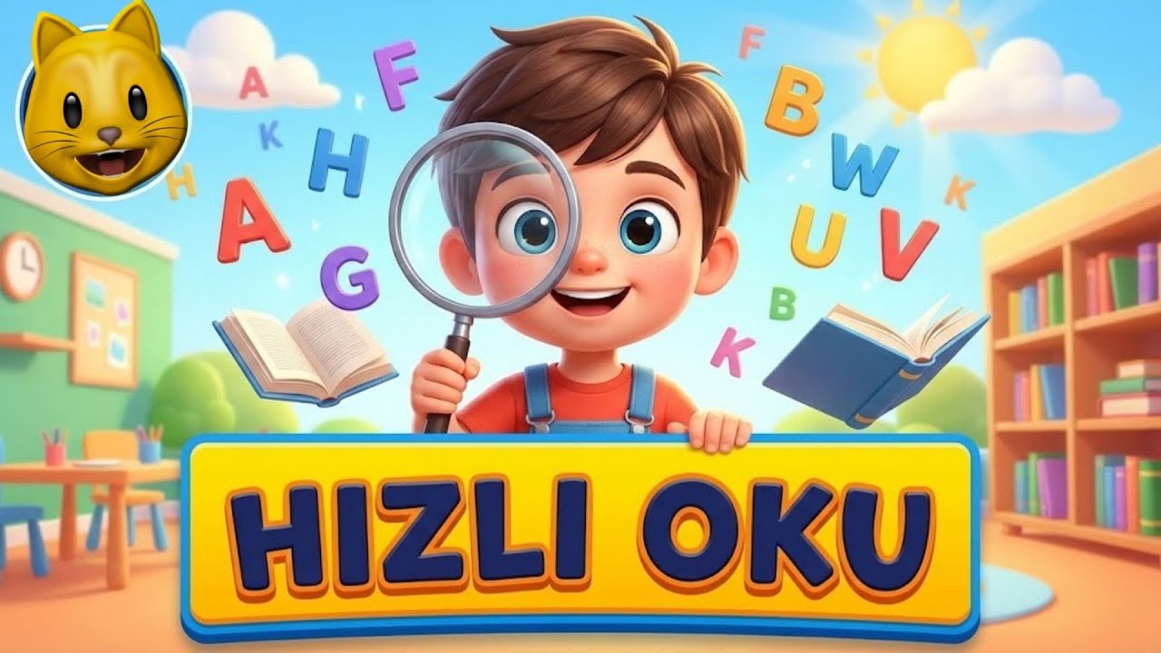 1.SINIF HIZLI OKUMA GÖZ EGZERSİZLERİ - Dikkat ve Odaklanma İçin Eğlenceli Göz Takip Çalışması