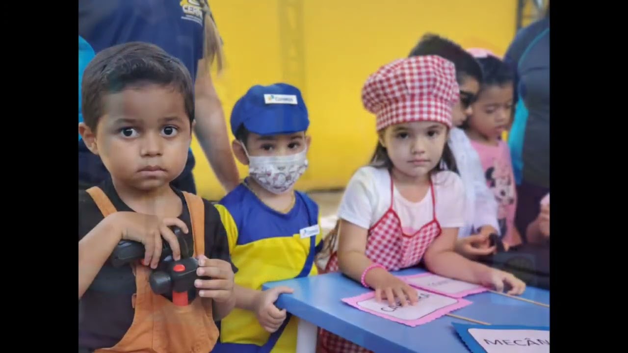 Feira das Profissões CERNC/2022 - Educação Infantil, 1° e 2° anos.
