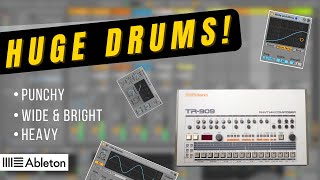 How To Make Your Drums PUNCHY & LOUD in Ableton Live