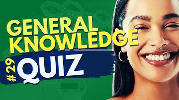 General Knowledge Quiz #29 - Virtual Pub Quiz - 20 Trivia Questions