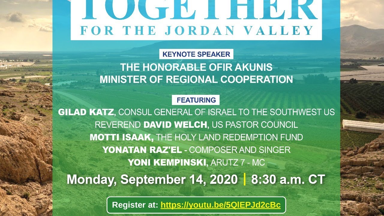 TOGETHER FOR THE JORDAN VALLEY YouTube