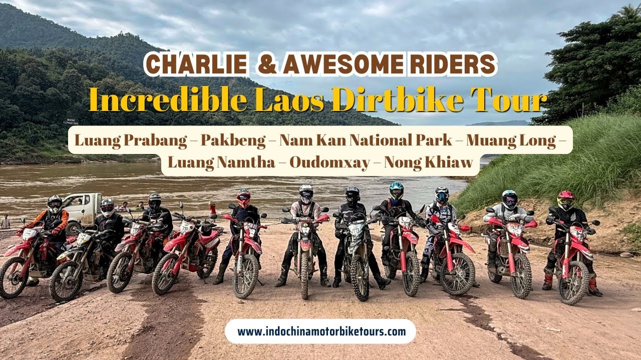 Incredible Northern Laos Motorcycle Tour with Scenic Landscapes and Ethnic Cultures - Official Tour Video